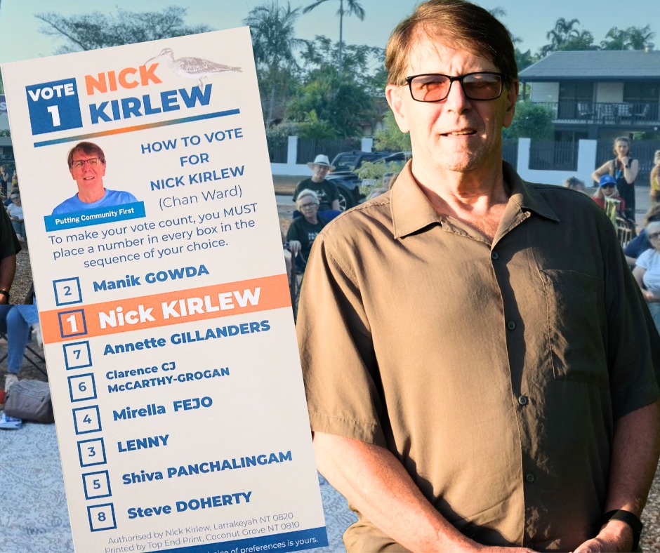 How to vote card.
